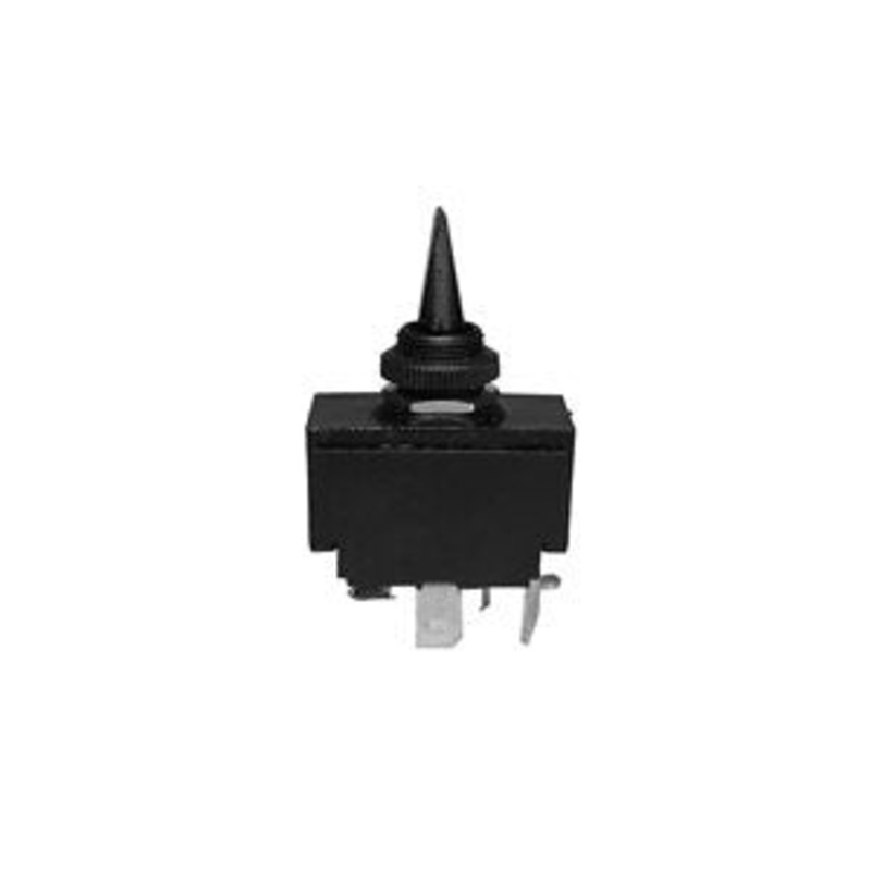 Reversing Momentary Toggle Switch – DPDT / (On) – Off – (On) : 30-125