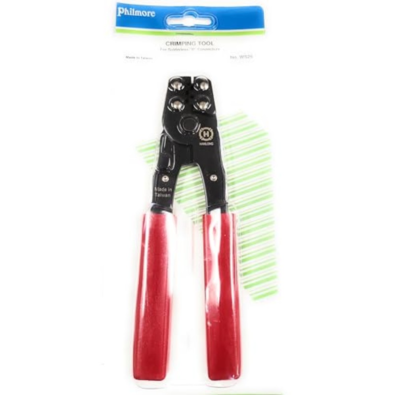 D-SUB CRIMP TOOL CRIMPER FOR D SUB PINS BOTH MALE AND FEMALE 26-30 AWG WIRE (1 UNIT) (FOR OPEN BARREL TYPE) PHILMORE WS26 also does small spade lugs, solderless lugs, small insul butt connectors