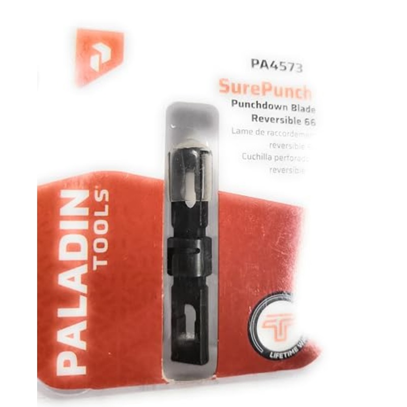 PALADIN TOOLS PA4573 TYPE 66 REVERSIBLE PUNCHDOWN BLADE (PUNCH AND CUTS) (1PC)