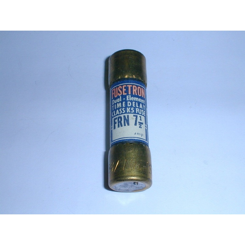 Bussmann FRN-7-1/2 Time Delay Fuse 7.5A 250V (1 piece)