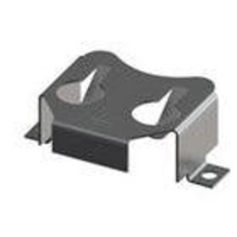 Coin Cell Battery Holders 3002 matte Tin Coin Cell Retainer (10 pieces)