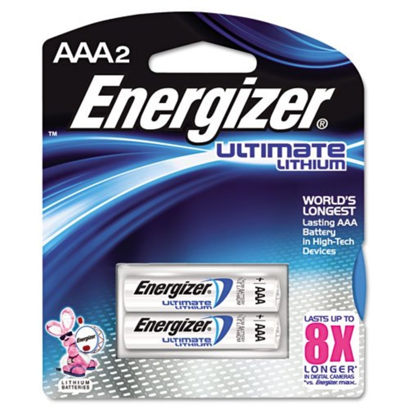 Energizer – e Lithium Batteries, AAA, 2 Batteries/Pack L92BP-2 (DMi PK