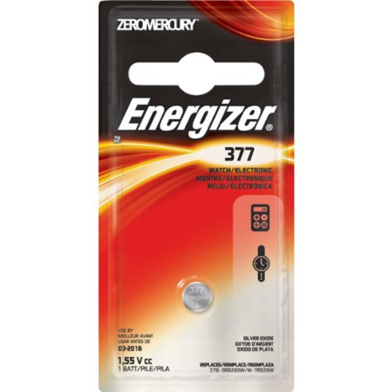 Energizer – ENERGIZER 377 BATTERY 1-PKZERO MERCURY