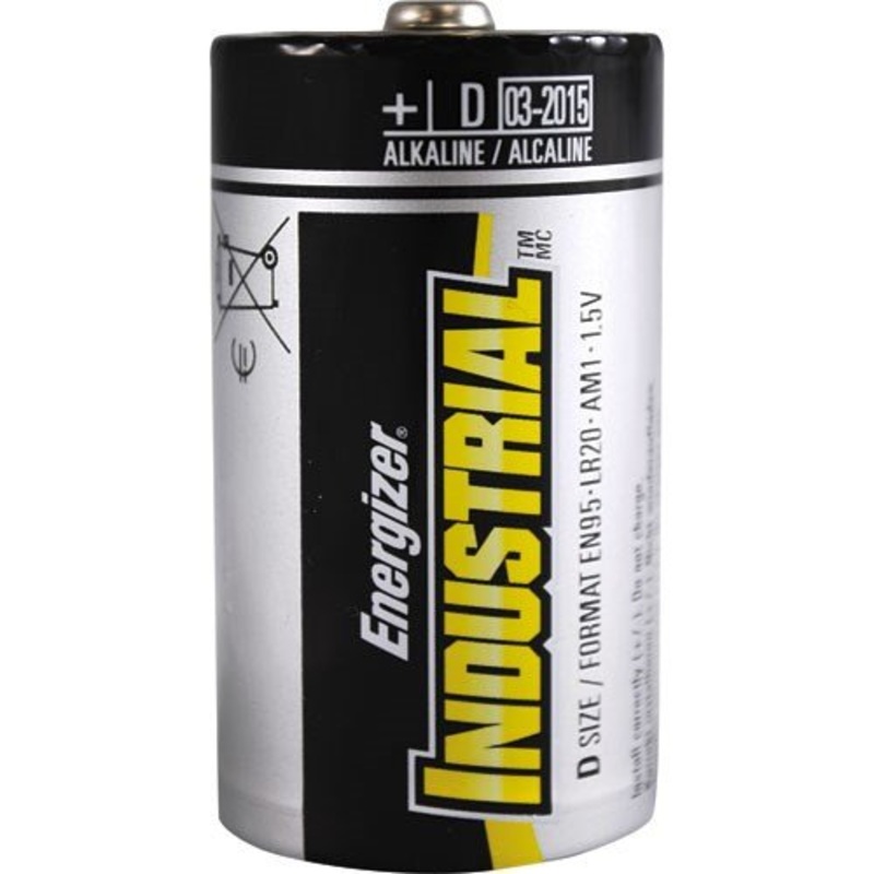 Eveready EN95 Energizer Industrial Alkaline D Battery