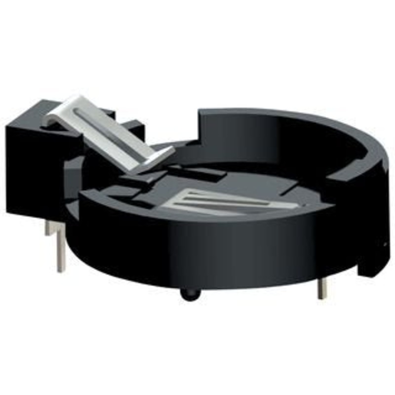 KEYSTONE 1027 BATTERY HOLDER, 23MM COIN CELL, THD (10 pieces)