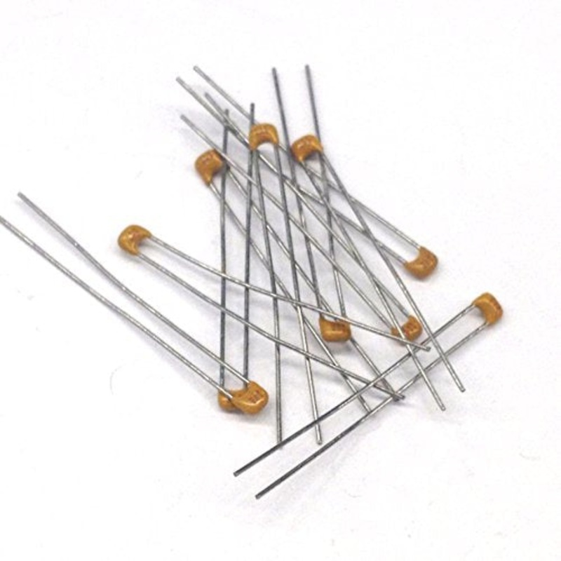 NCM15Z5U102M50 Ceramic Capacitors .001uf, 1nf, 1000pf 50V +/- 20% Tolerance Radial Leads (10 pieces)