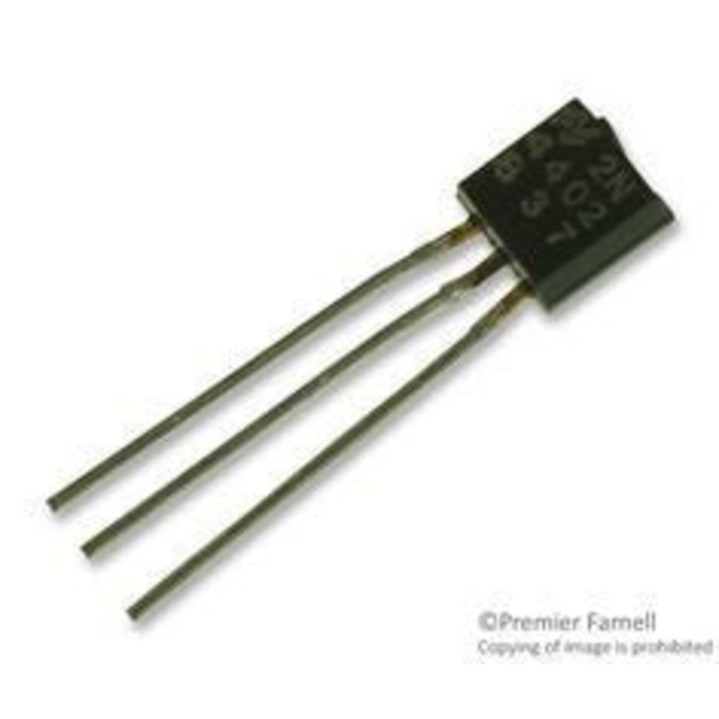 NTE ELECTRONICS 2N4402 TRANSISTOR, BIPOLAR, PNP, -80V, -800mA, TO-92-3