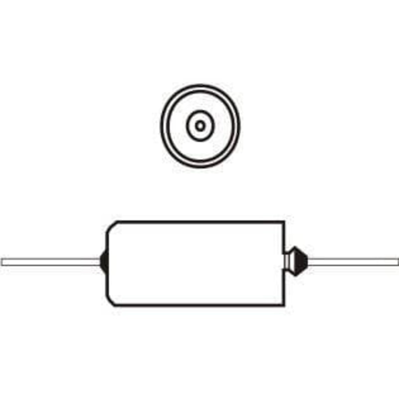 Tantalum Capacitors – Solid Leaded 10volts 33uF 5% (1 piece)