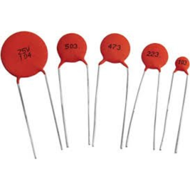 UK25-683 .068uf 25V Ceramic Disc Capacitors 20% Y5F (5 pieces)