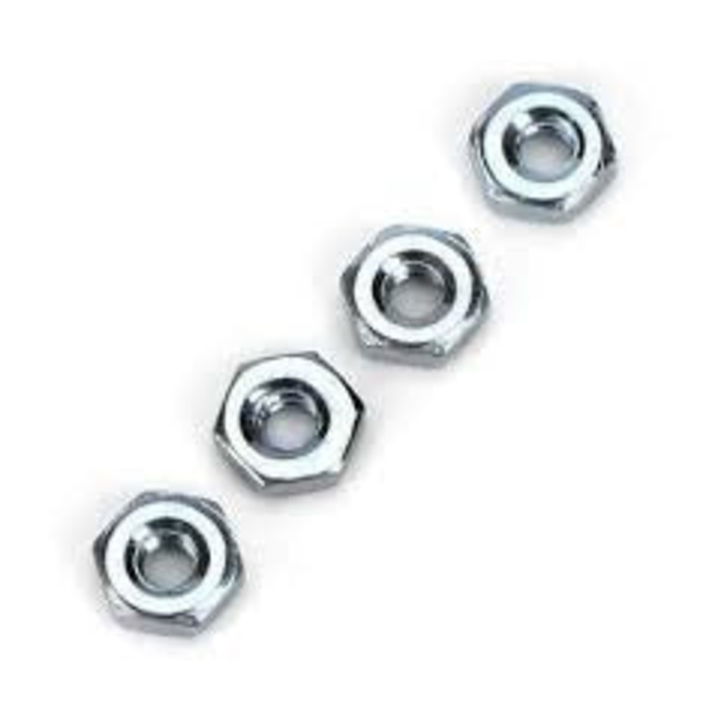 Waldom F562C 8-32 HEX NUT STEEL NICKEL PLATED 5/16 HEX (100 pack)