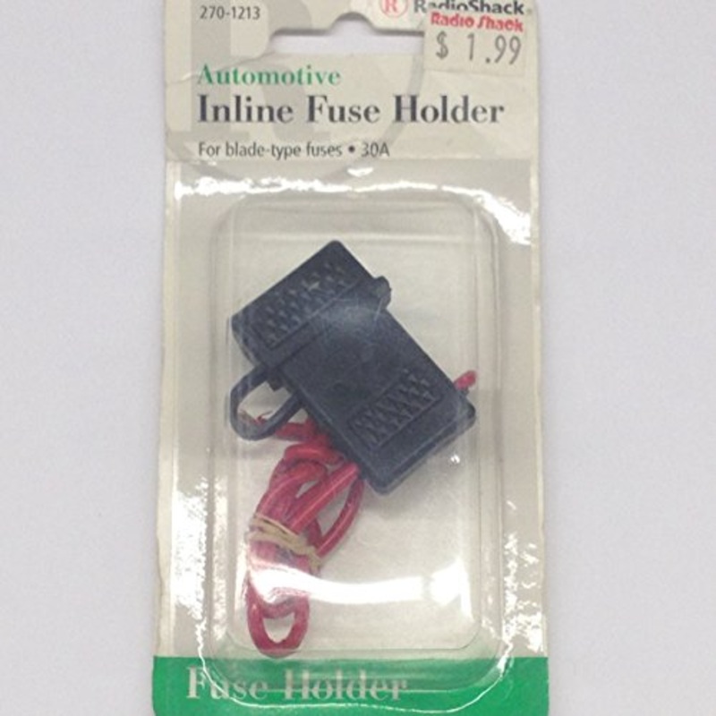 270-1213 Fuse Holder InLine For ATC/ATO Automotive Fuses 30A Max (1 piece)