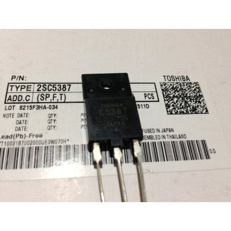 2SC5387 Silicon NPN Triple Diffused Transistor C5387 Toshiba