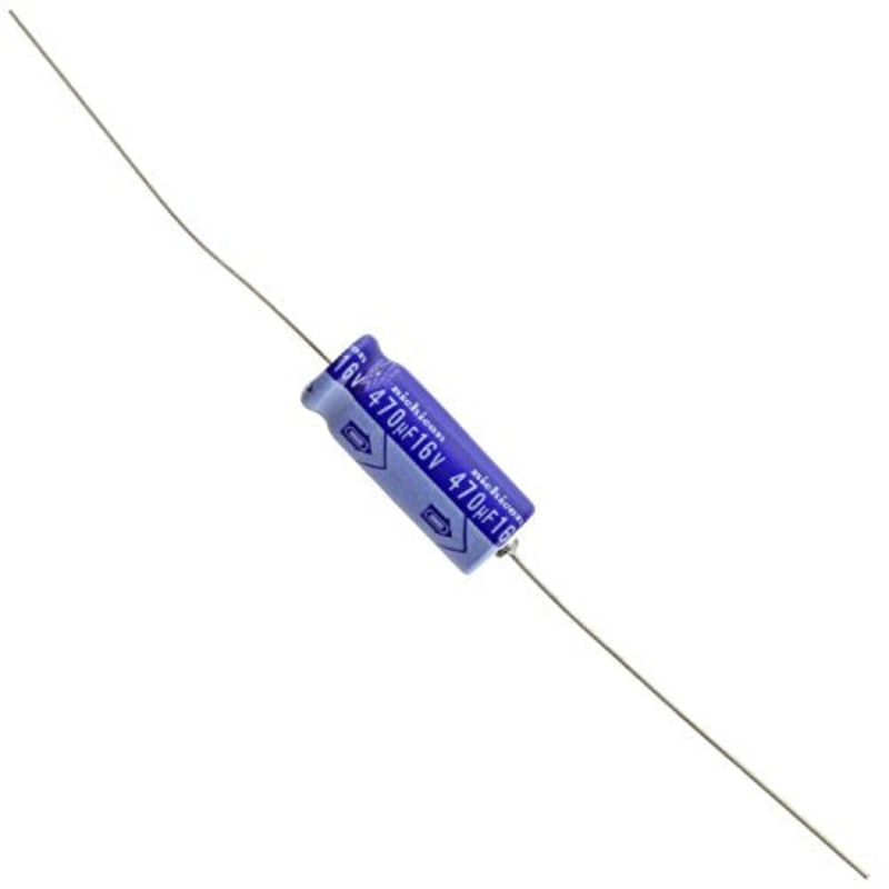 Aluminum Electrolytic Capacitors – Leaded 16volts 470uF 8×20 20% (1 piece)