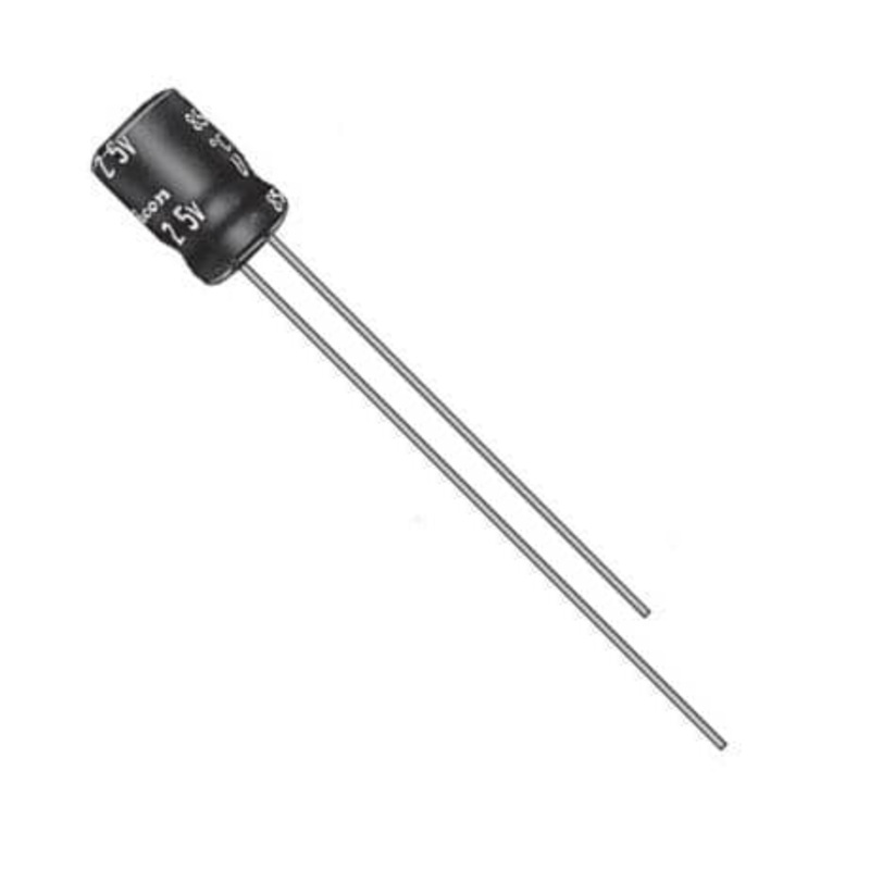 Aluminum Electrolytic Capacitors – Leaded 6.3volts 100uF 6.3×7 20% 2.5LS (10 pieces)