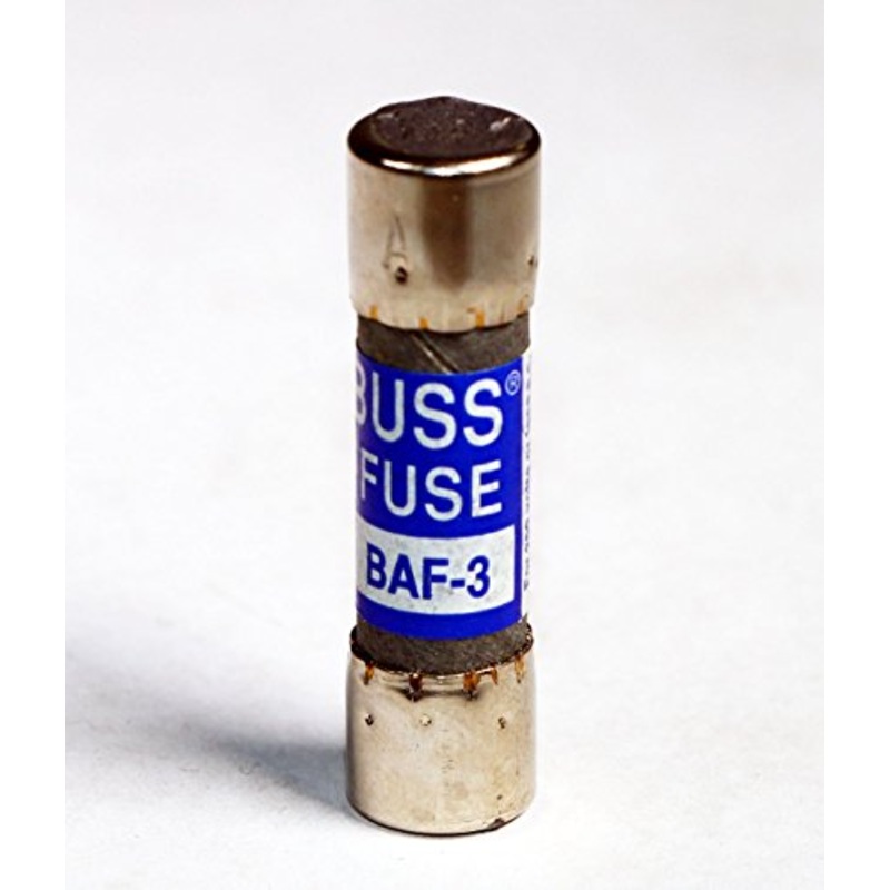 Bussmann BAF-3, 3 Amp 250V Fast Acting Midget Fuse