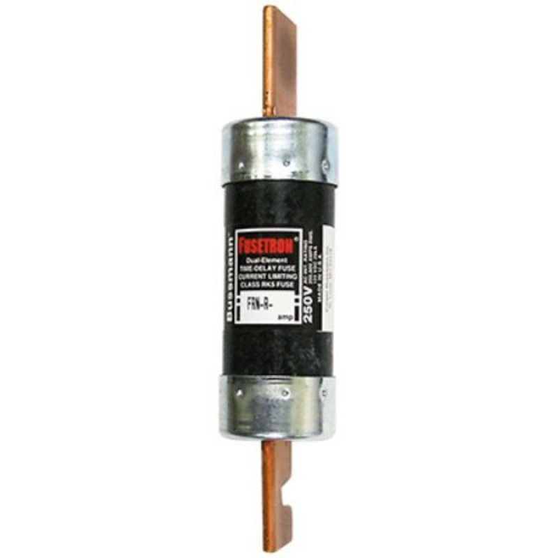 Bussmann BP/FRN-R-100 100 Amp Fusetron Dual Element Time-Delay Current Limiting Class RK5 Fuse, 250V Carded UL Listed