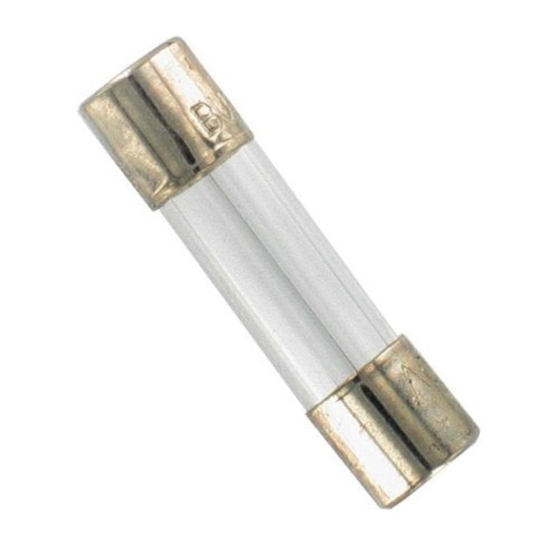 Bussmann BP/GMA-6A 6 Amp Glass Fast Acting Cartridge Fuse (10 PC PACK)
