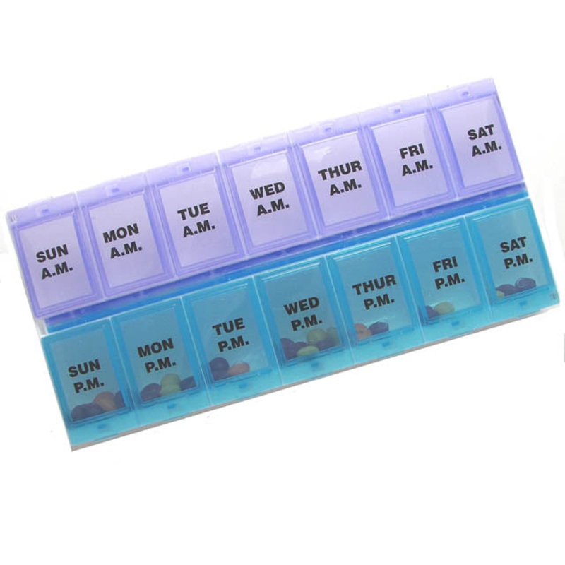 82366 – PILL ORGANIZER WEEKLY AM/PM