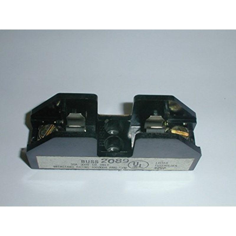 Bussmann 2089 Fuse Block for 13/32 x 1-1/2 Class G Fuses 30A 300V (1 piece)