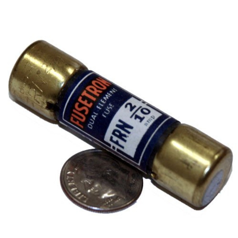 Bussmann FRN-2/10 Fusetron Dual Element 250 Volt Time Delay Fuse 2″ x .56″