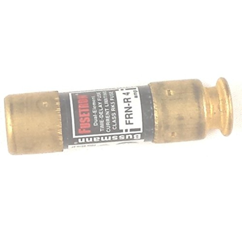Bussmann FRN-R-4 Fuse, 4A, 250VAC,Class RK5
