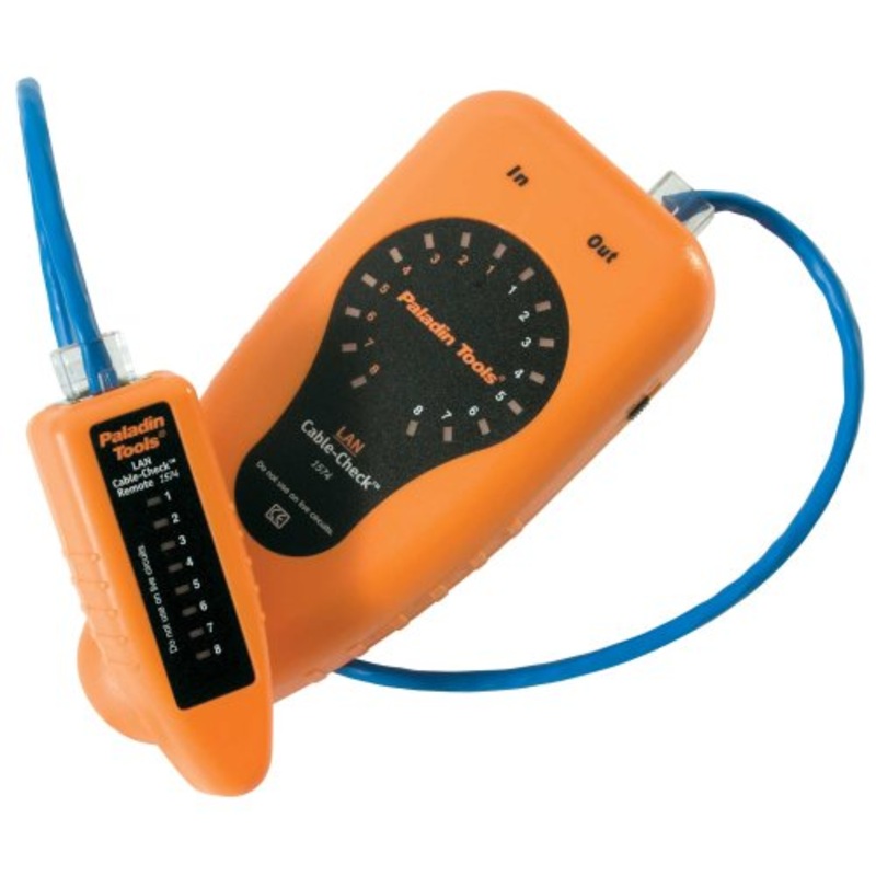 Greenlee 1574 LAN Cable Check for Testing UTP and Phone Patch Cables and Installed Cable