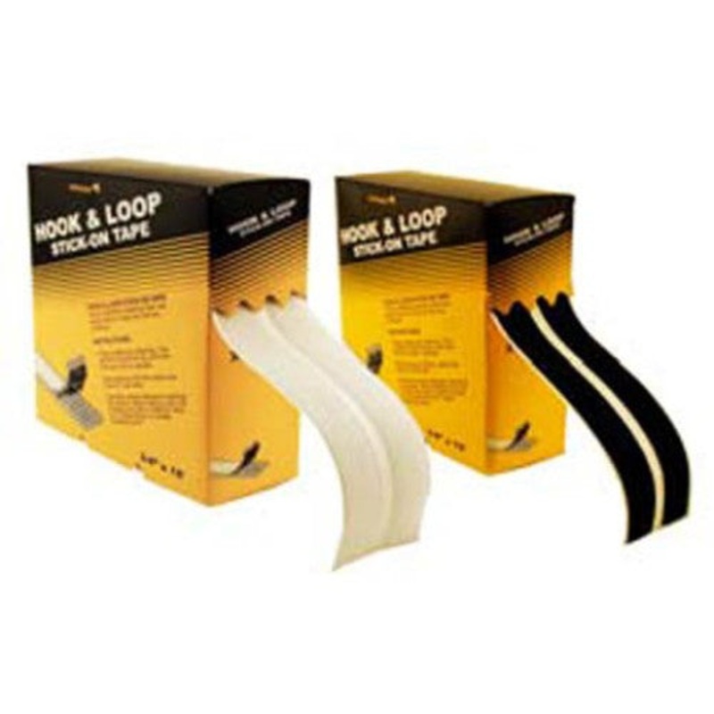 7400 – VELCRO HOOK AND LOOP WHT ADHESIVE ON TAPE 19MM X 15FT