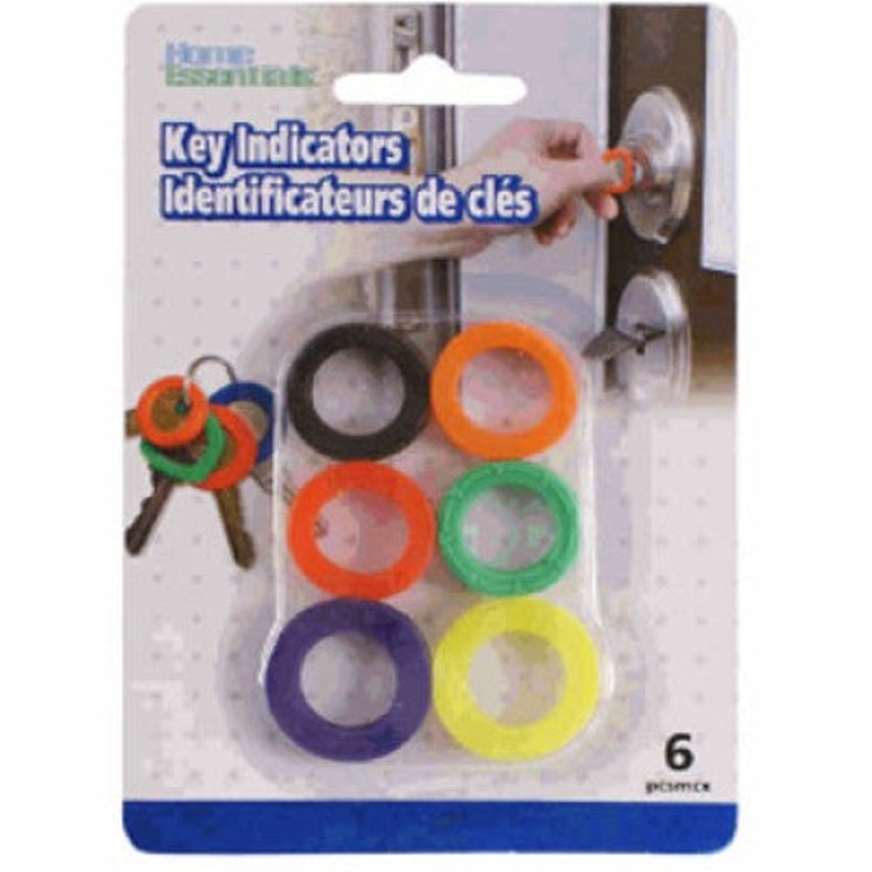 81006 – KEY INDICATORS 6PCS/PACK ASSORTED COLORS AND SHAPES (6 pcs/pkg)