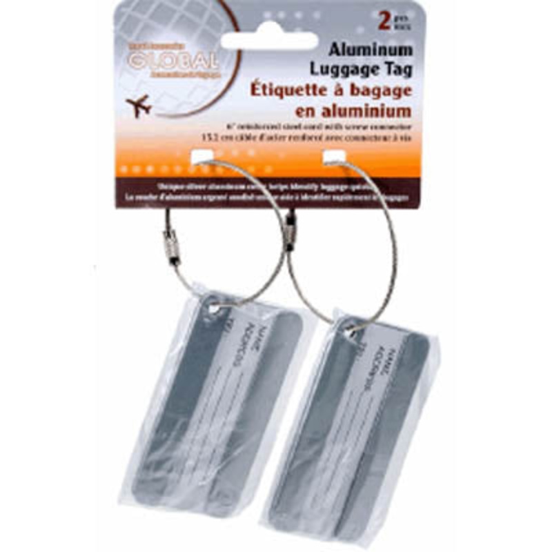 89554 – LUGGAGE TAG 2X3IN HANG CARD ALUMINUM