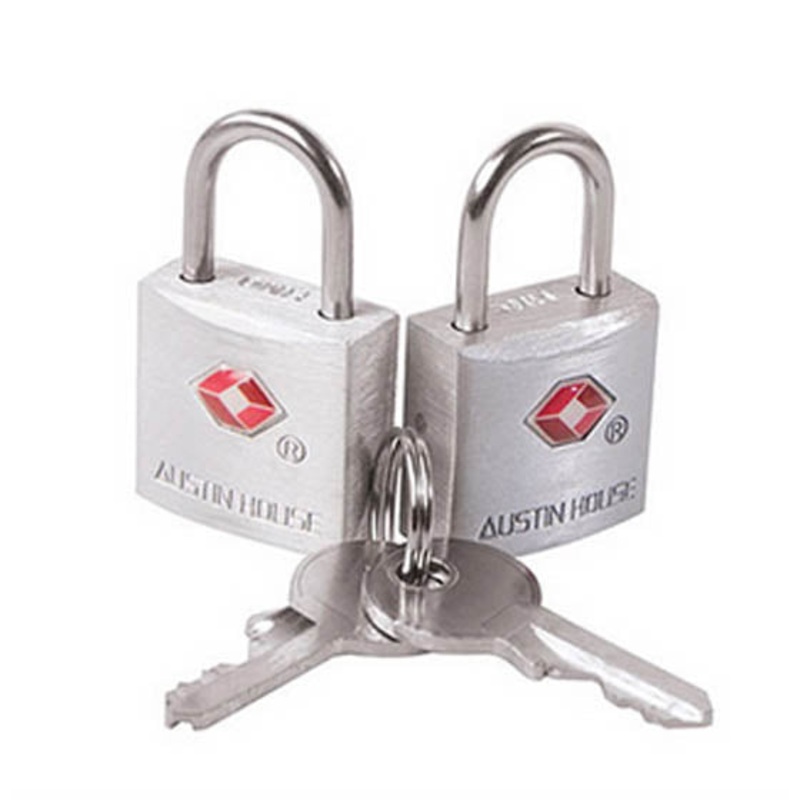 AH21AL91 – LUGGAGE LOCK BRASS TSA APPROVED  (2 pcs/pkg)