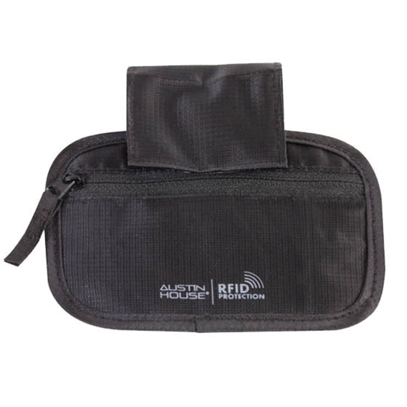 AH61LB01 – TRAVEL HIDEAWAY POCKET WITH BELT LOOP RFID PROTECTED