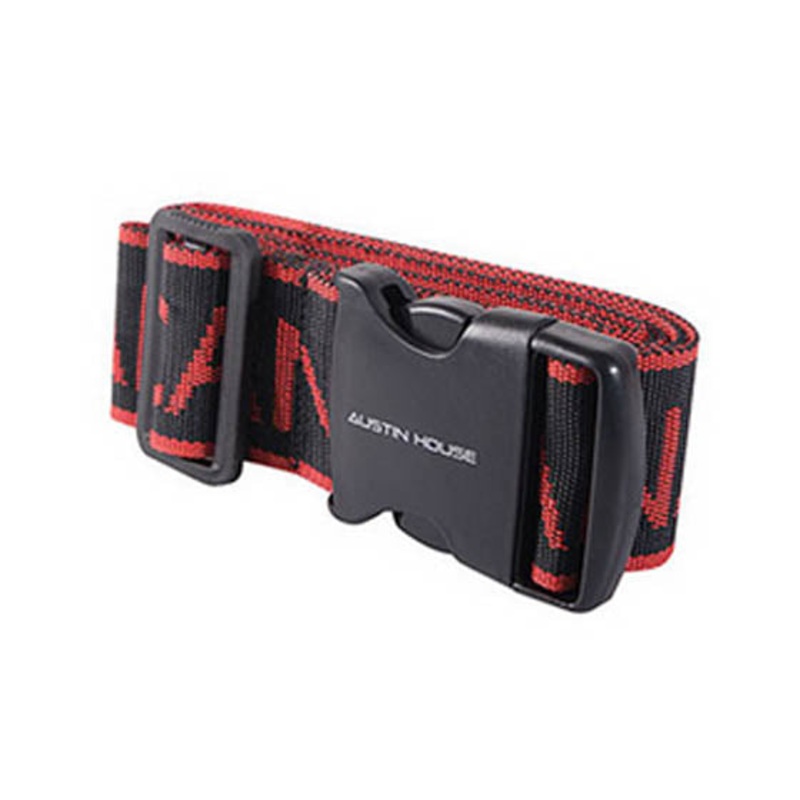 AH93LS01 – LUGGAGE STRAP BLACK CANADA 2IN WIDE LENGTH:UP TO 76INCH