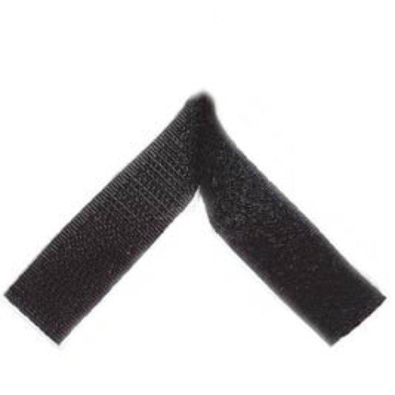 MT7147 – VELCRO HOOK AND LOOP 10MM TAPE BLK 75 FEET (23 METERS)