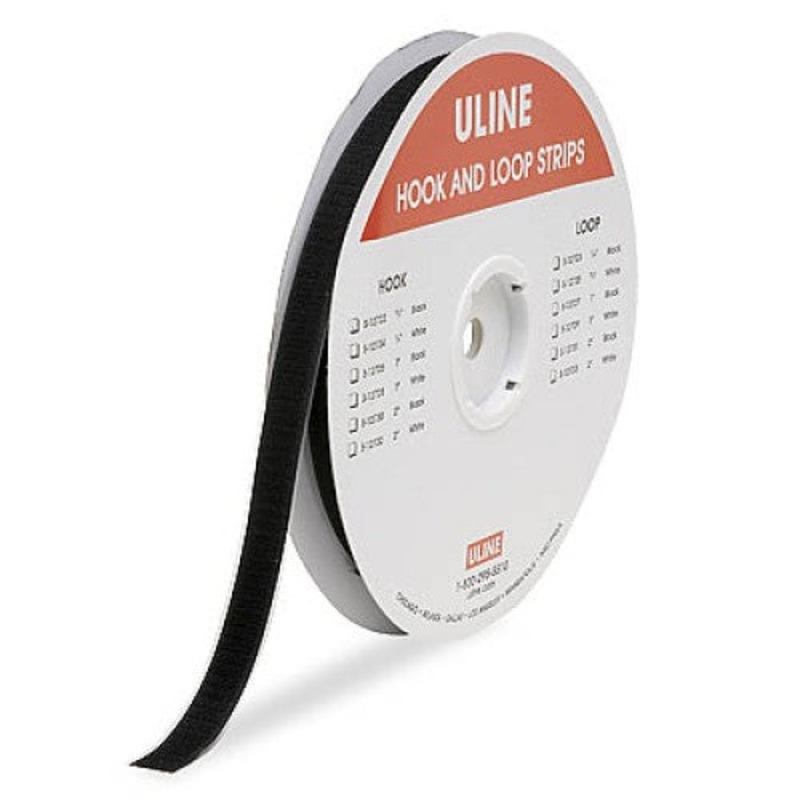 S-12727 – VELCRO LOOP 25MM TAPE BLK 75FT