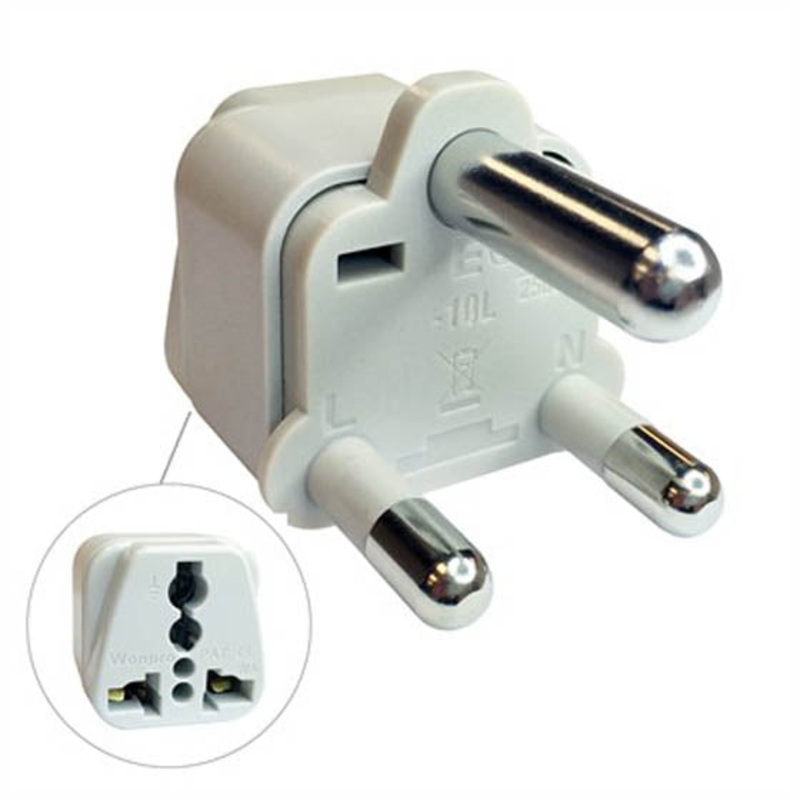 WA-10L – TRAVEL ADAPTER 3P SOUTH AFRICAN PLUG TO UNIVERSAL JACK