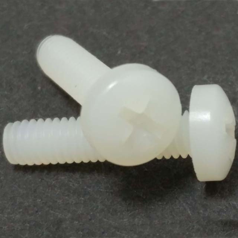 020040P006 – SCREW NYLON METRIC M2X.4X6MM PHI  (6 pcs/pkg)