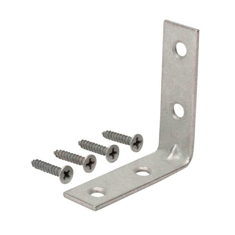 121344 – CORNER L BRACKETS 1-1/2IN  (4 pcs/pkg)