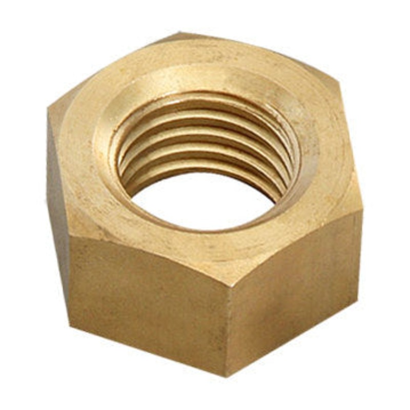 1448 – NUT HEX BRASS 1/4-32 PANEL  (4 pcs/pkg)