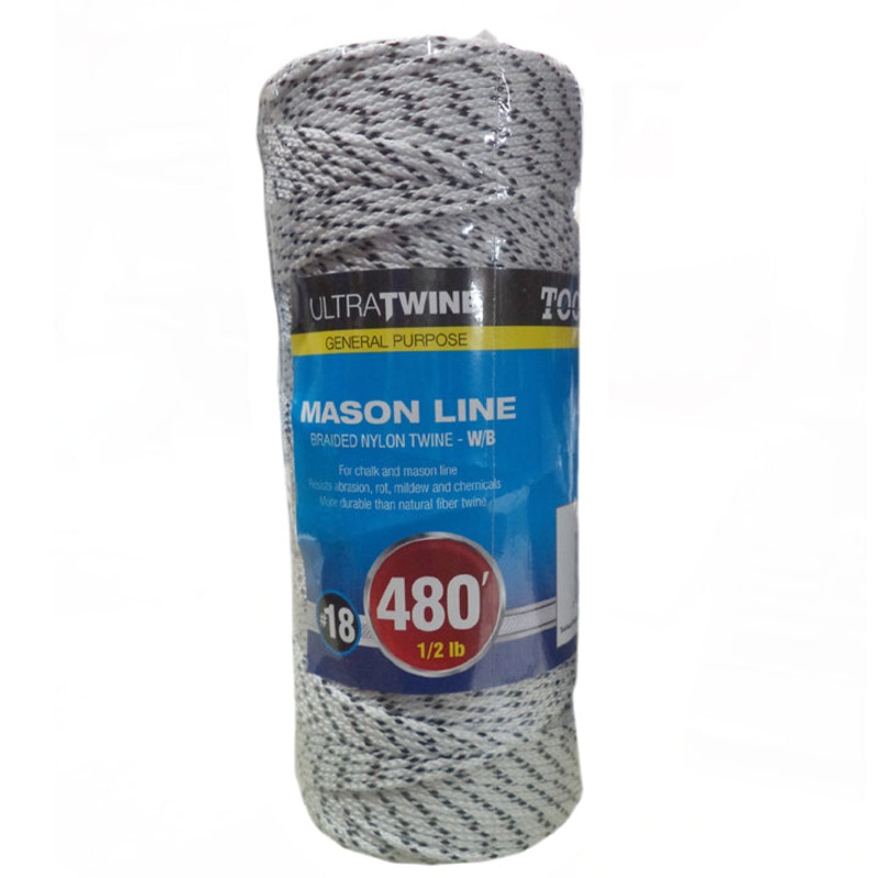 164314 – ROPE BRAIDED NYLON TWINE W/B 480FT FOR CHALK AND MASON LINE