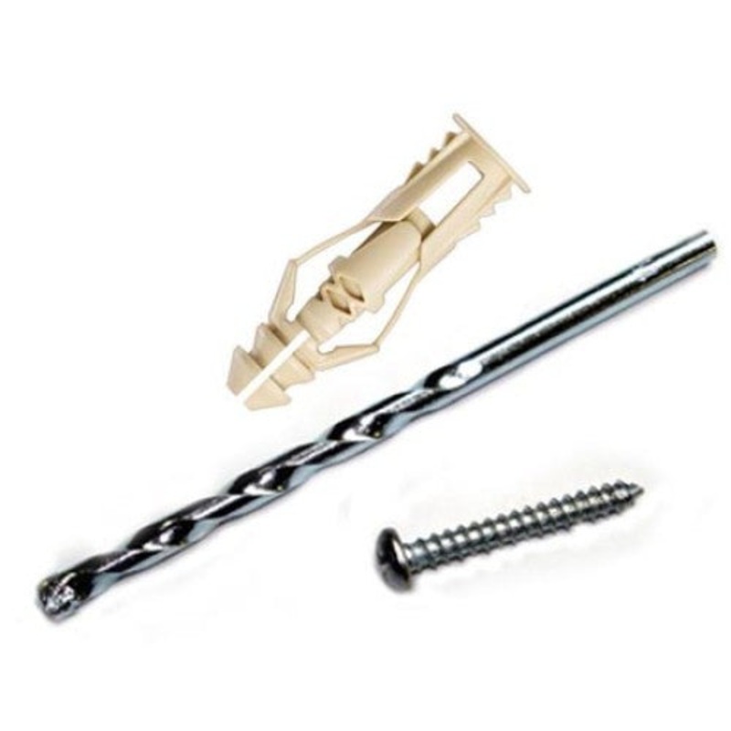 170R – ANCHOR TRIPLEGRIP #6 UNIVERSAL 29LBS W/SCREWS/DRILLBIT 20PC/SET