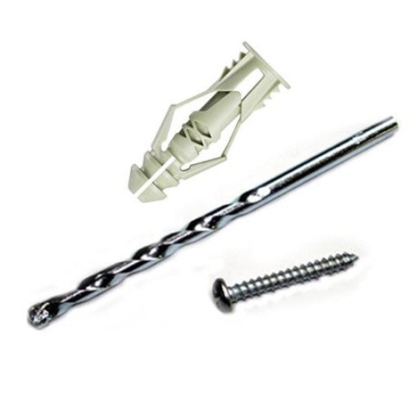 171R – ANCHOR TRIPLEGRIP #8 UNIVERSAL 51LBS W/SCREWS/DRILLBIT 15PC/SET
