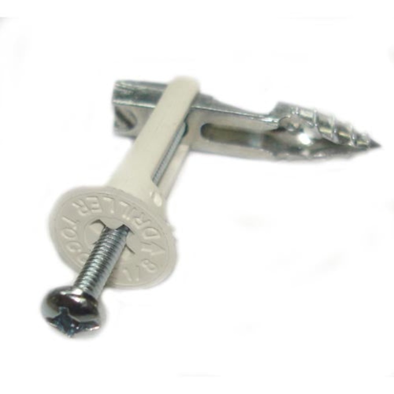 364R – ANCHOR DRILLER TOGGLE 3/16X3IN DRYWALL 100LBS W/SCREW 6PCS/SET