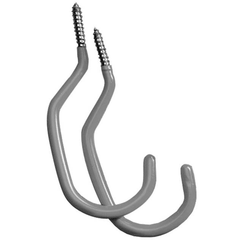454057 – BICYCLE HOOK VINYL COATED SCREW IN TYPE (2 pcs/pkg)
