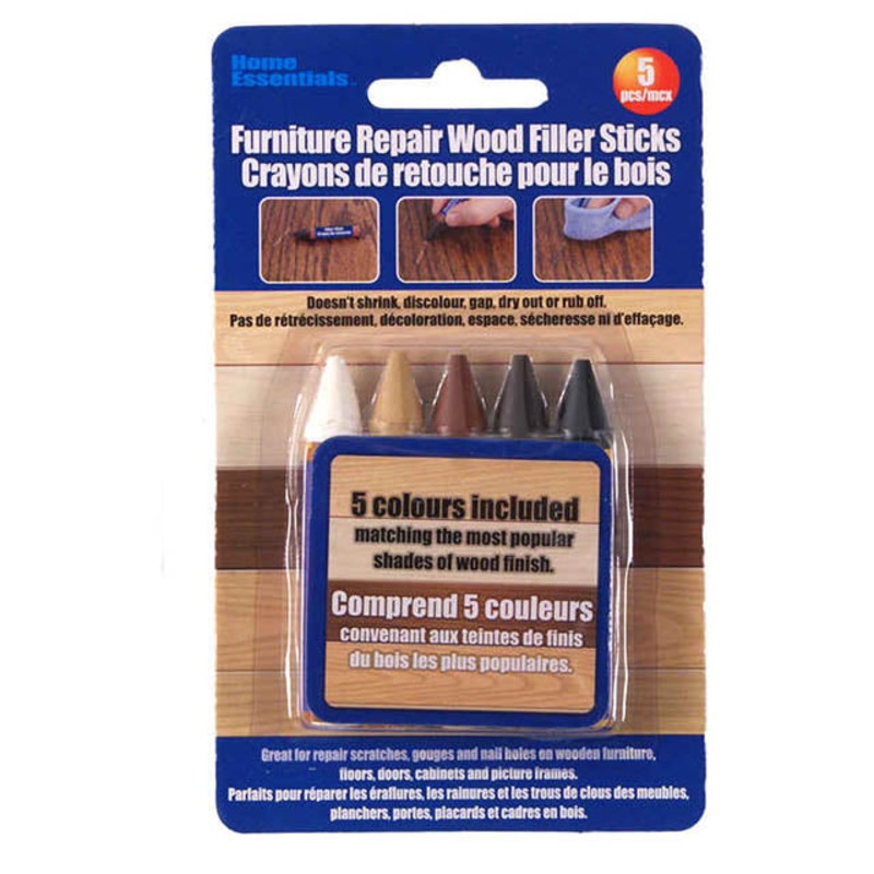 83001 – WOOD FILLER STICKS FOR FURNITURE REPAIR MIXED COLORS