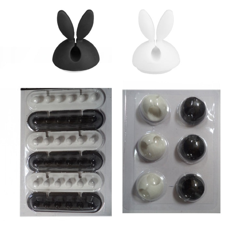 86998 – CORD KEEPER BLACK/WHITE 6PCS/PK ASSORTED DESIGN
