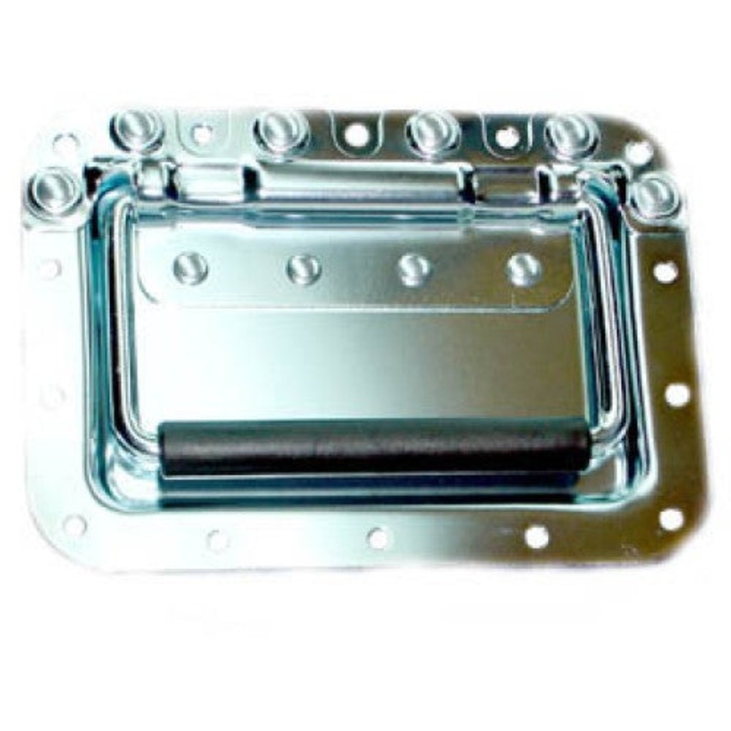 962232 – HANDLE WITH FACEPLATE 7X5 INCH METAL CHROME