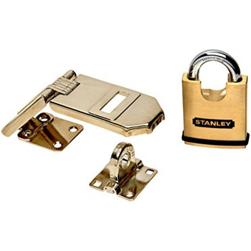 S824-284 – SECURITY LOCK AND KEY BRASS BODY PREMIUM SHROUDED PADLOCK