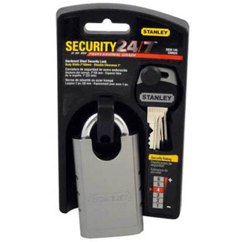 S828145 – SECURITY LOCK AND KEY STEEL 2 INCH BODY