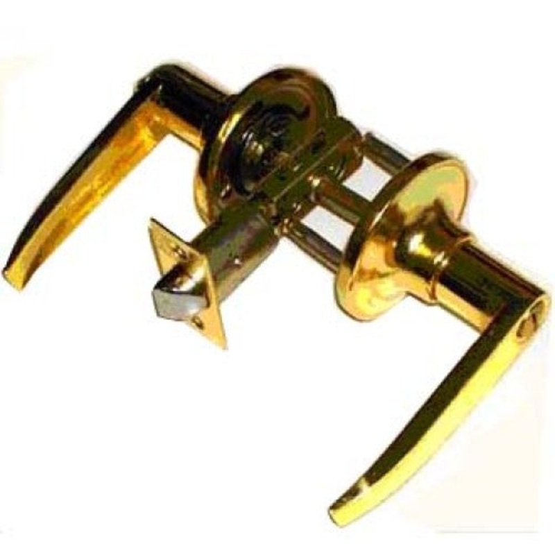 WH-2337 – LEVER HANDLE WITHOUT LOCK GOLD PLATED