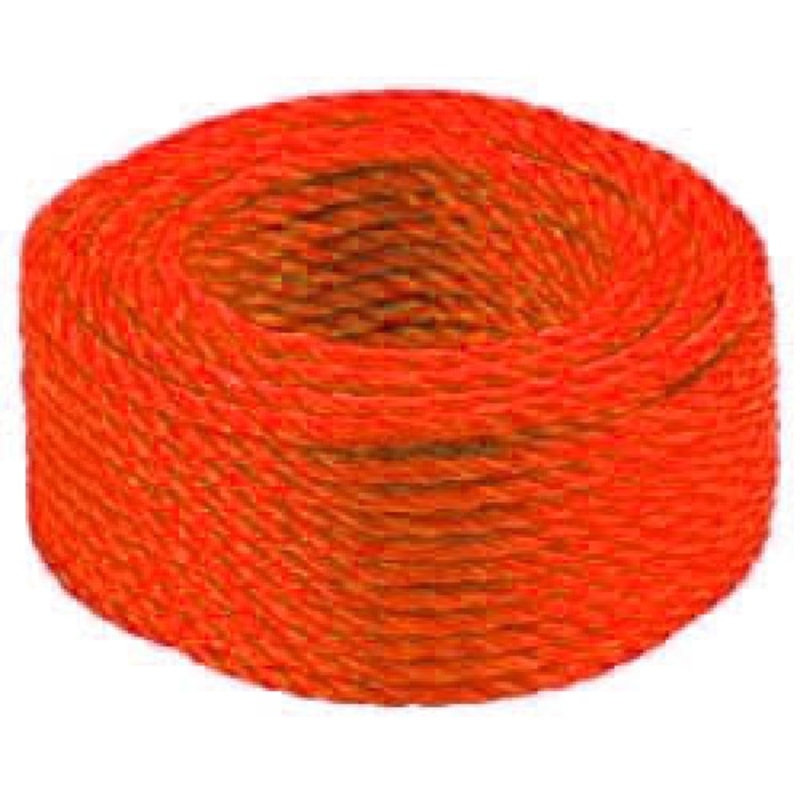 WHH-2616 – ROPE POLY TWISTED 6MMX32FT RED